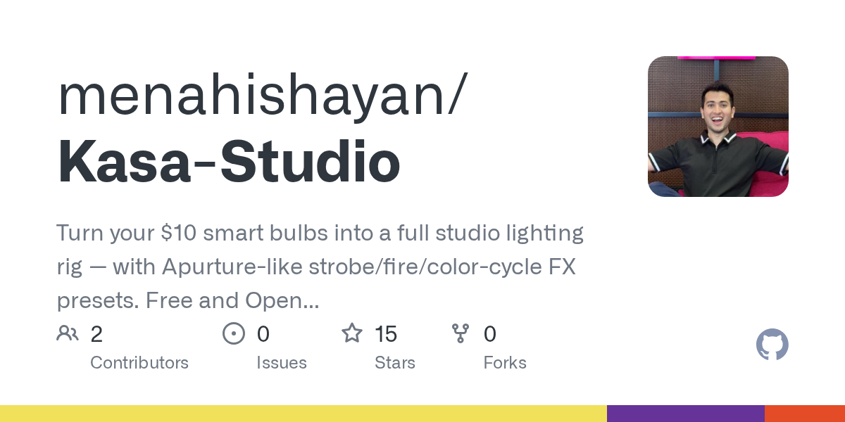 menahishayan/Kasa-Studio: open-source project for self-hosters