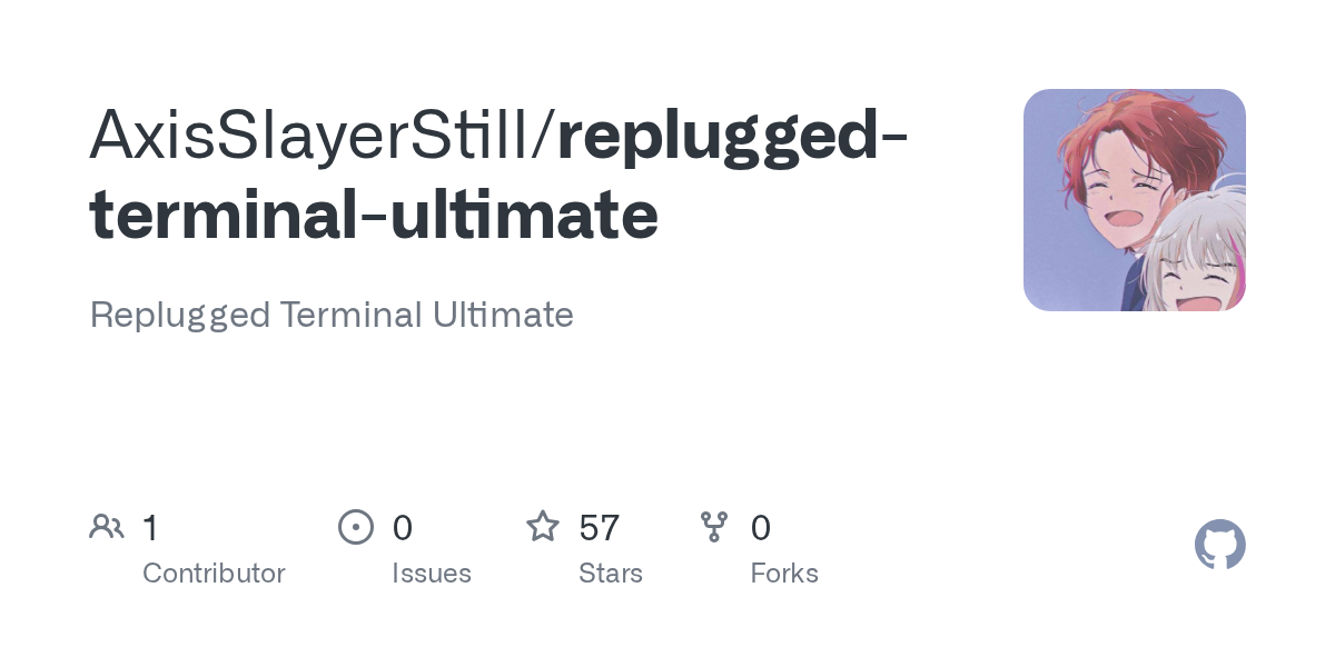 AxisSlayerStill/replugged-terminal-ultimate: 🚀 Replugged Terminal Ultimate