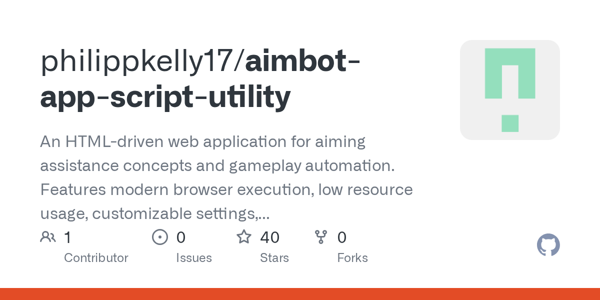 philippkelly17/aimbot-app-script-utility: aimbot app v2026 - Game Script Utility 2026