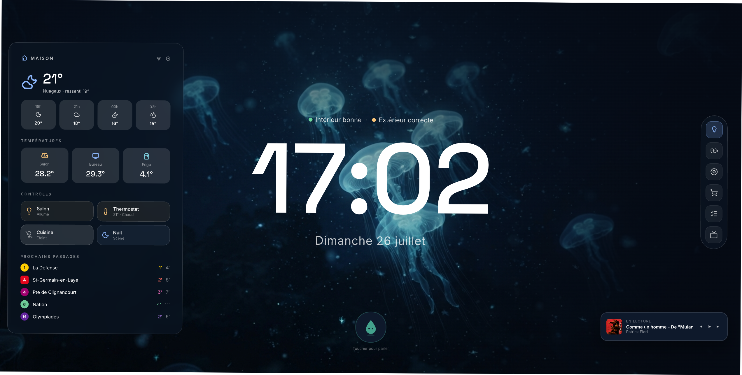 NathanLenias/Home-Assistant-Tablet-Dashboard: wall Tablet Dashboard for Home Assistant
