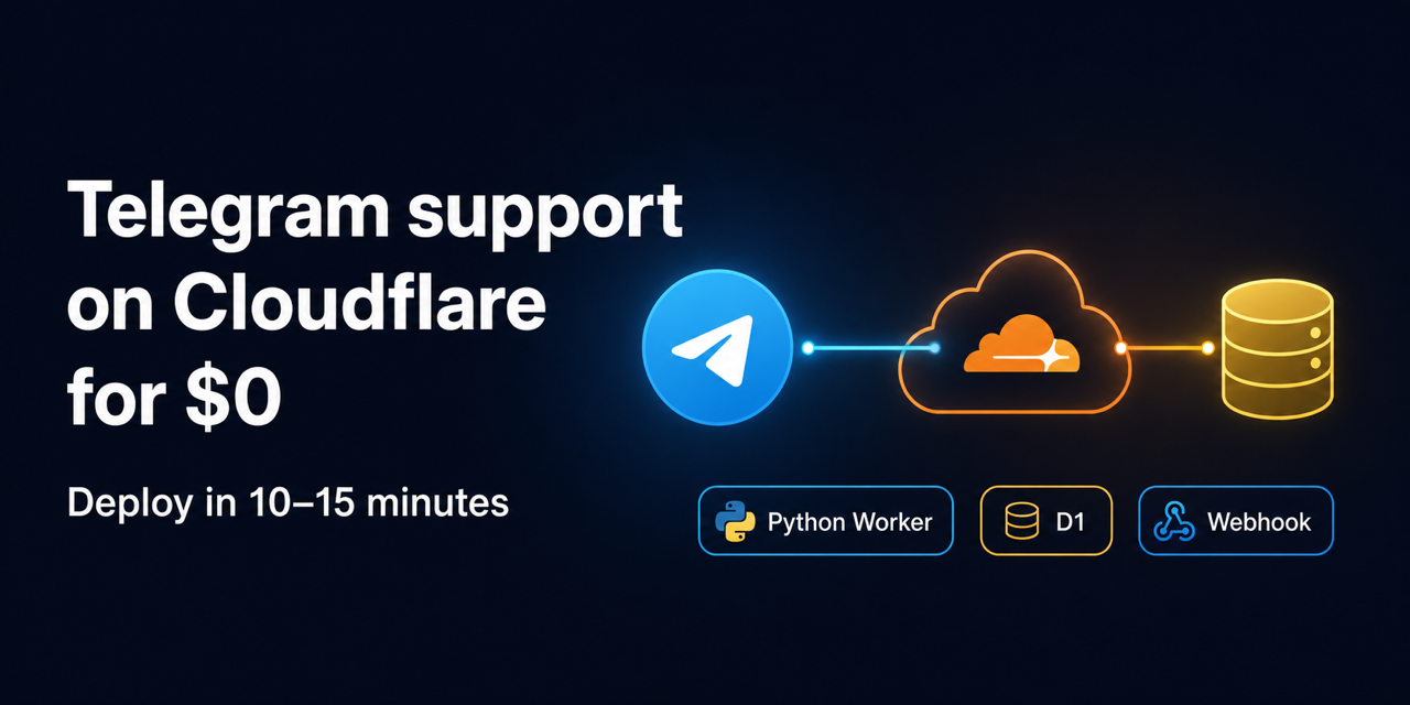 ruguevara/tg-feedback-bot: cloudflare Telegram feedback bot