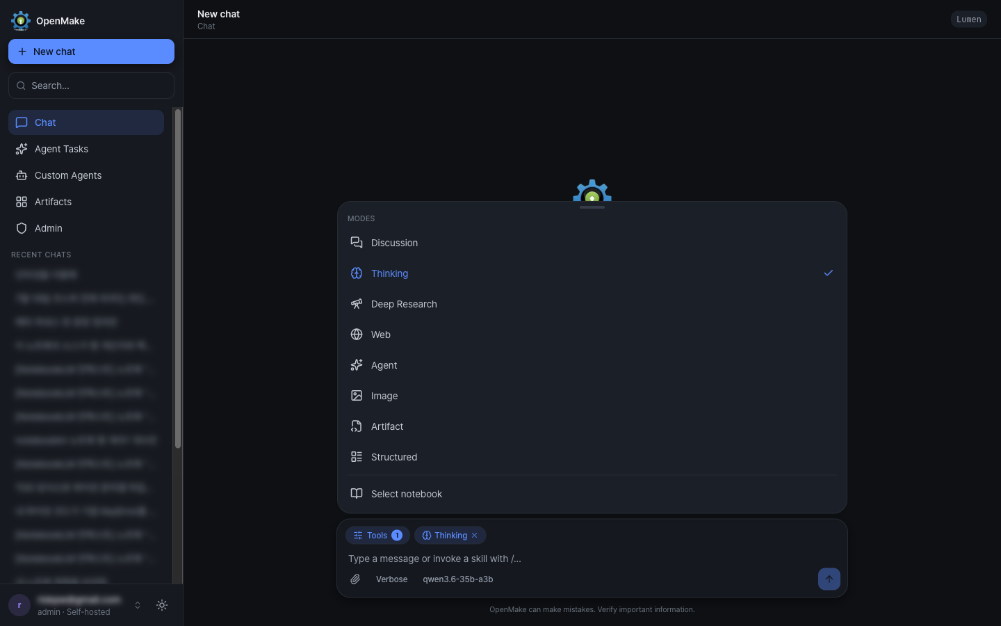 openmake/openmake_llm: self-hosted tool for developers and homelabbers