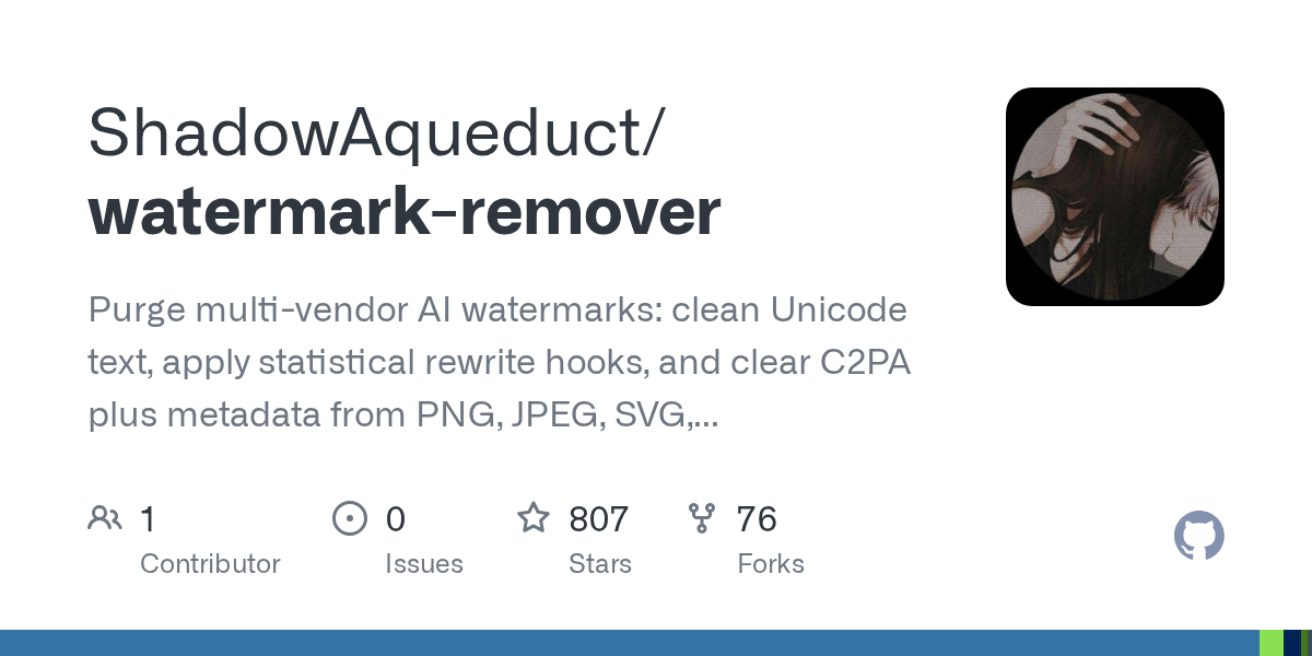 ShadowAqueduct/watermark-remover: watermarks-remover