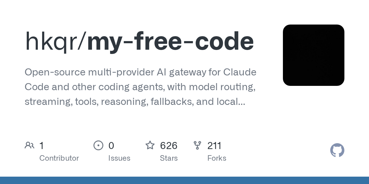 hkqr/my-free-code: my Free Code v0.8
