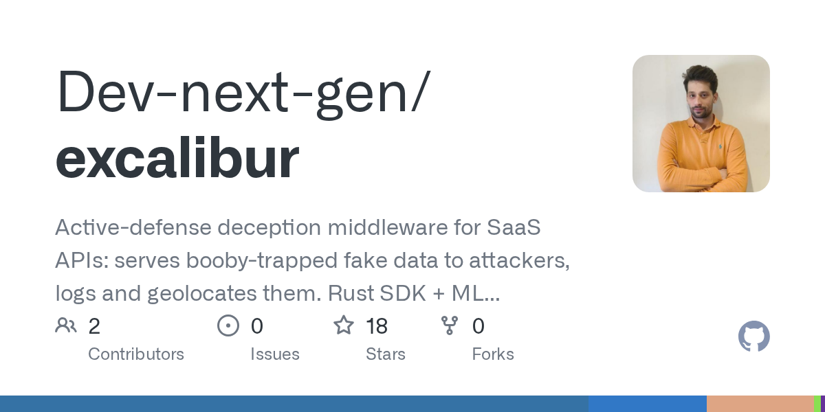 Dev-next-gen/excalibur: sits in front of an API