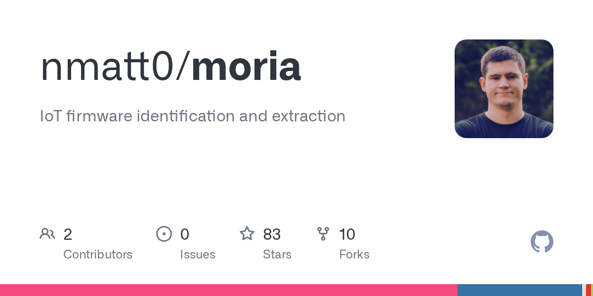 nmatt0/moria: identifies files and the structures embedded inside firmware and IoT images (filesystems