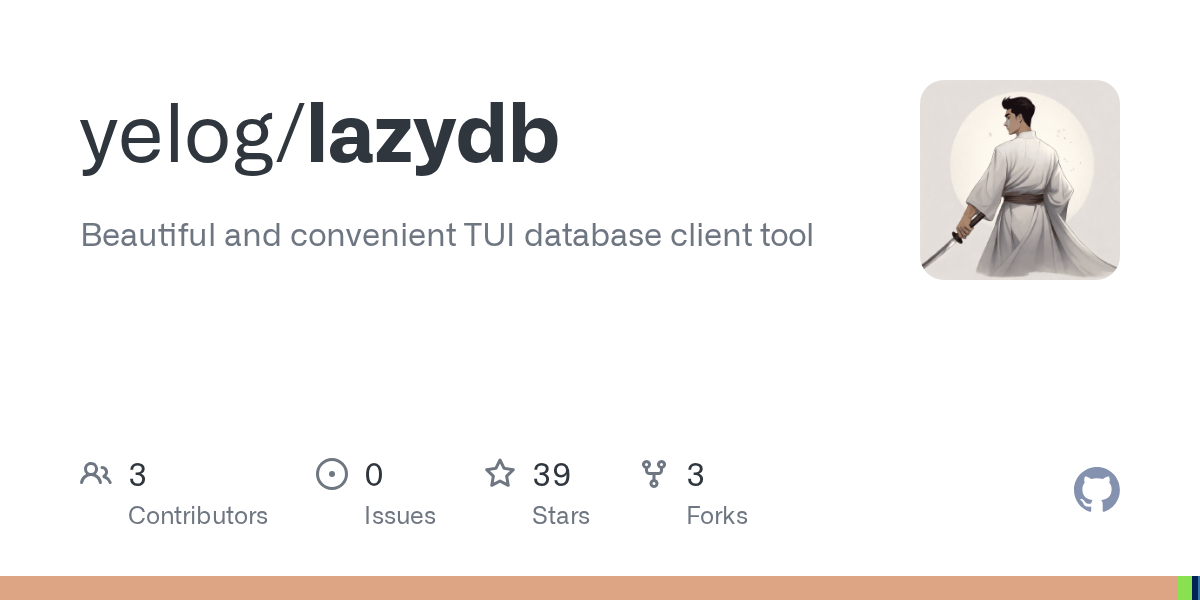 yelog/lazydb: install using Homebrew