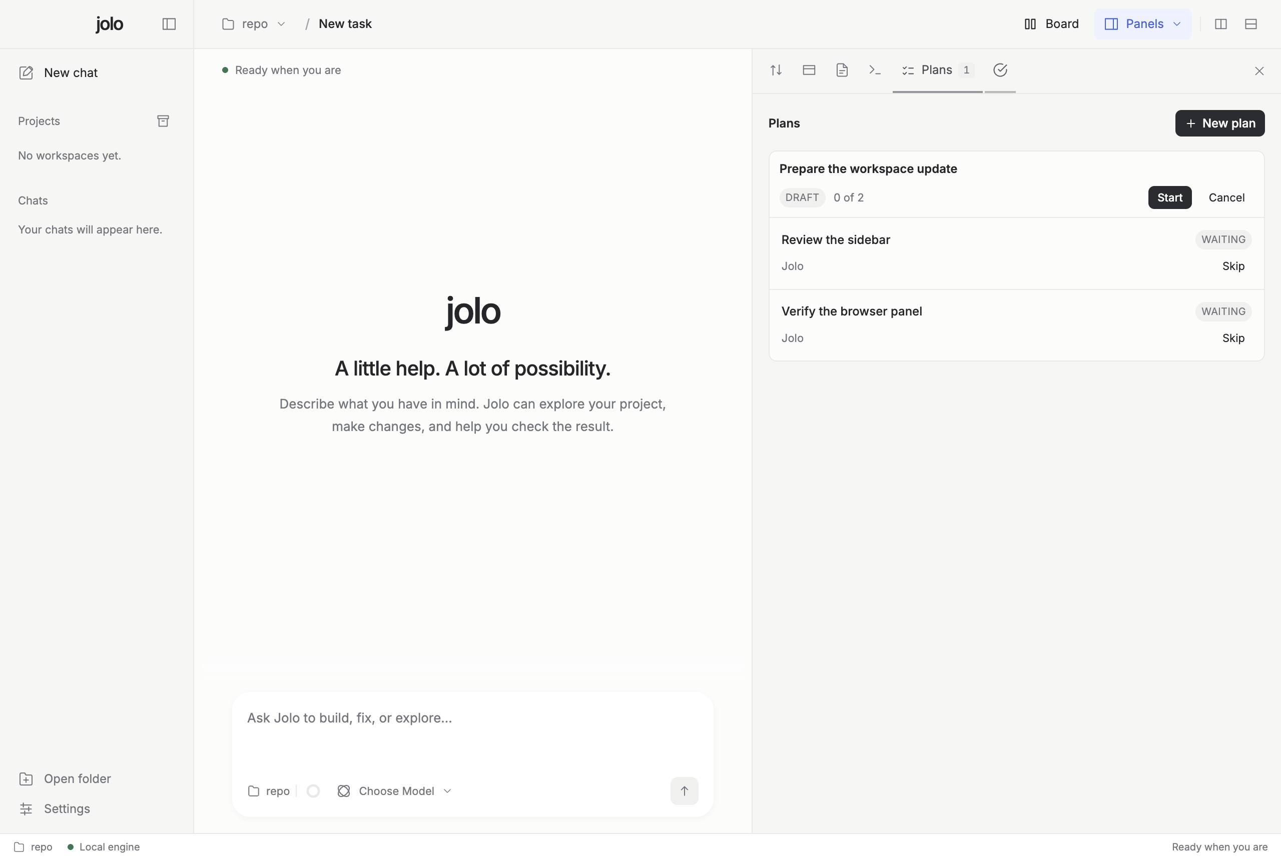 jolo-build/jolo: desktop app and CLI for working with coding agents