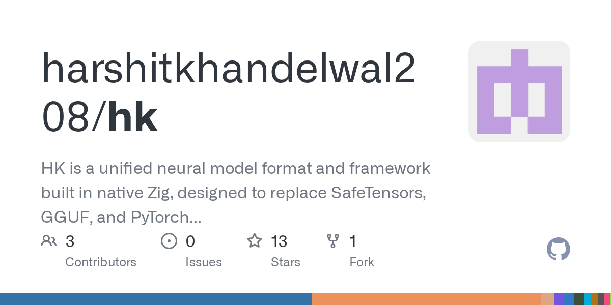 harshitkhandelwal208/hk: hK Neural Tensor Framework