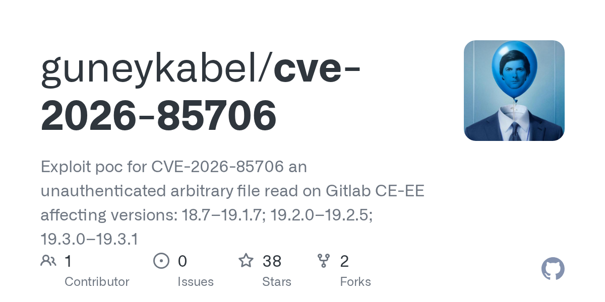 guneykabel/cve-2026-85706: open-source project for self-hosters