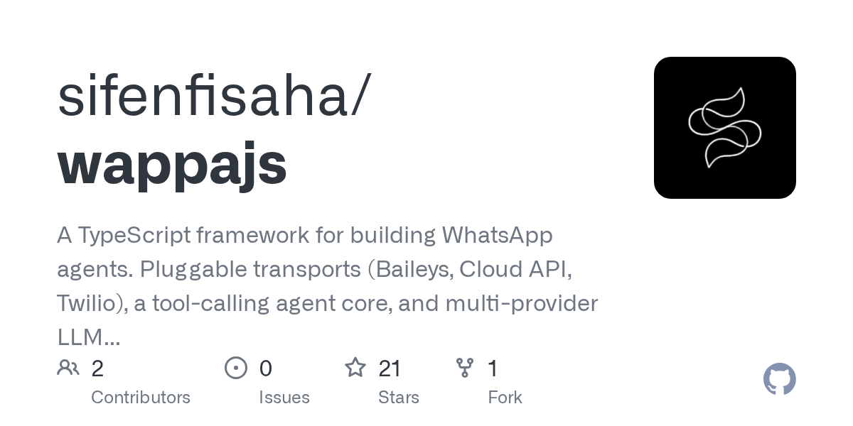 sifenfisaha/wappajs: lightweight self-hosted alternative for tinkerers