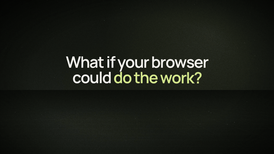 michaelswissa/jevry: browse normally, hand over a task, watch each action, and redirect when needed.