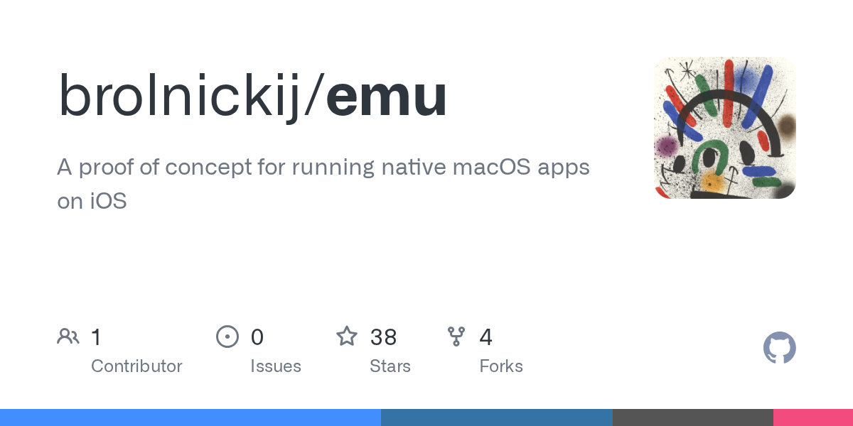 brolnickij/emu: native macOS apps on iOS