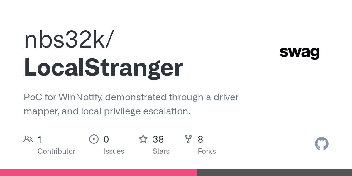 nbs32k/LocalStranger: proof of Concept project designed to demonstrate how dangerous a vulnerable