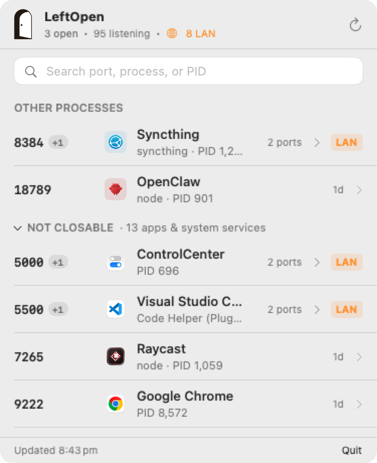 SonghaiFan/leftopen: an open-source tool on GitHub for self-hosters