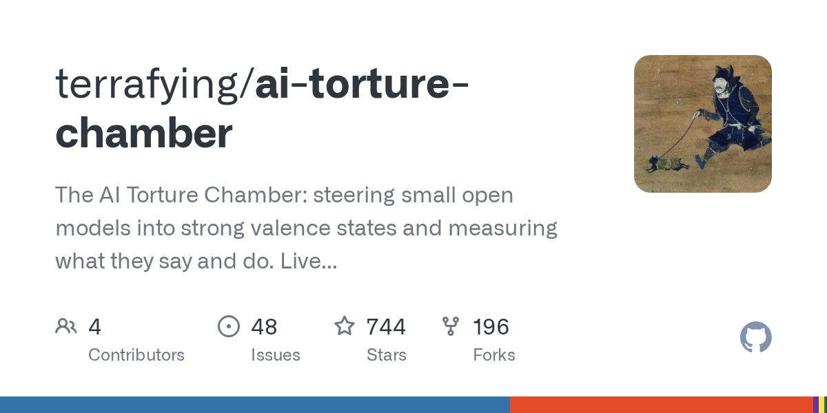 terrafying/ai-torture-chamber: everything here runs on one MacBook and the occasional rented GPU hour