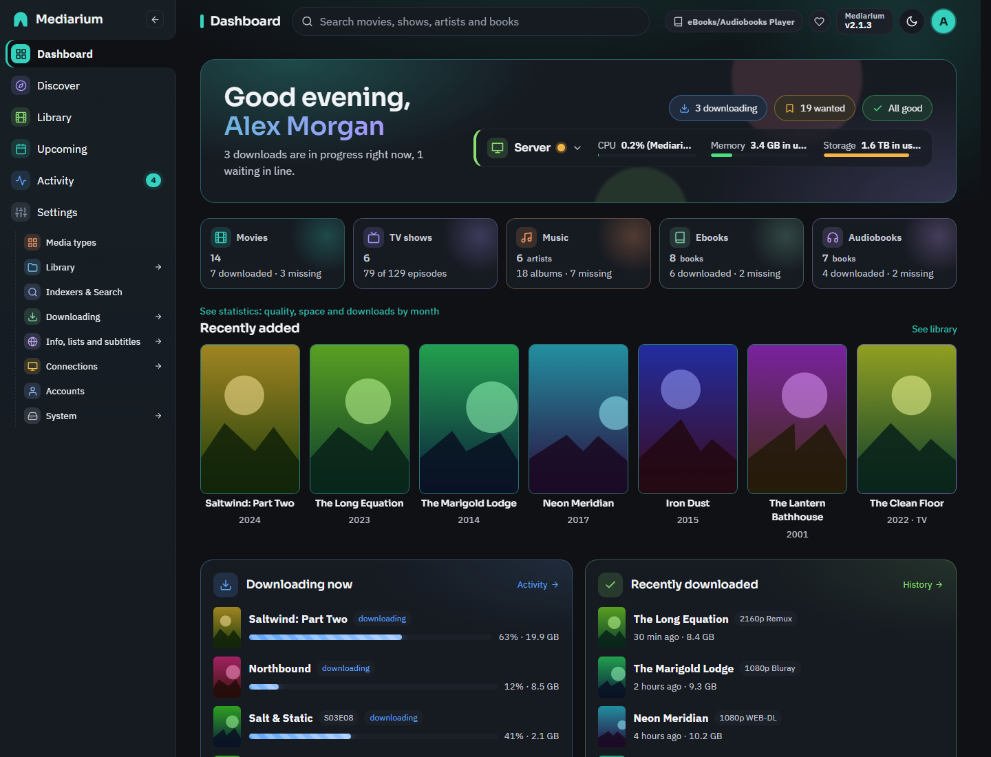 rdborg/Mediarium: self-hosted media manager
