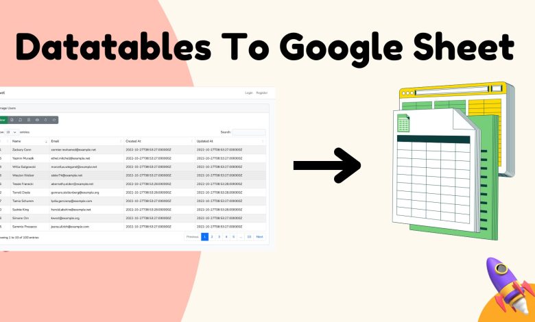 How To Make Export To Google Sheet From Datatables with PHP & Javascript